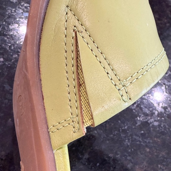 Jessica Bright Green Leather Upper Women's Mules - Picture 7 of 7